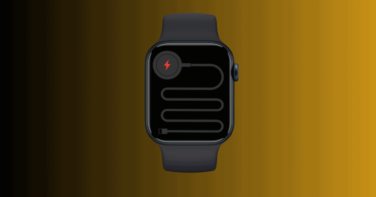 How To Fix the Charging Cable Symbol on Your Apple Watch