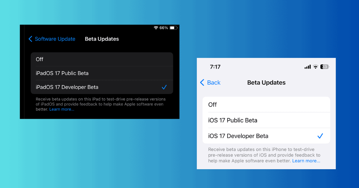 Install iOS 17.5 & iPadOS 17.5 Developer Beta