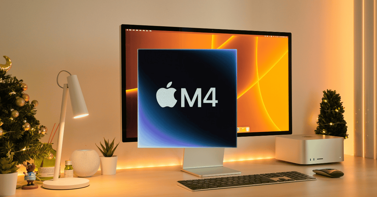 Mac Studio desk