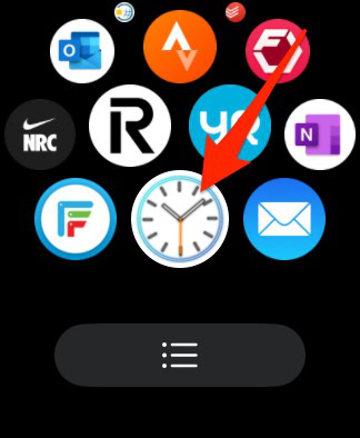 Open the Clockology App on Your Apple Watch