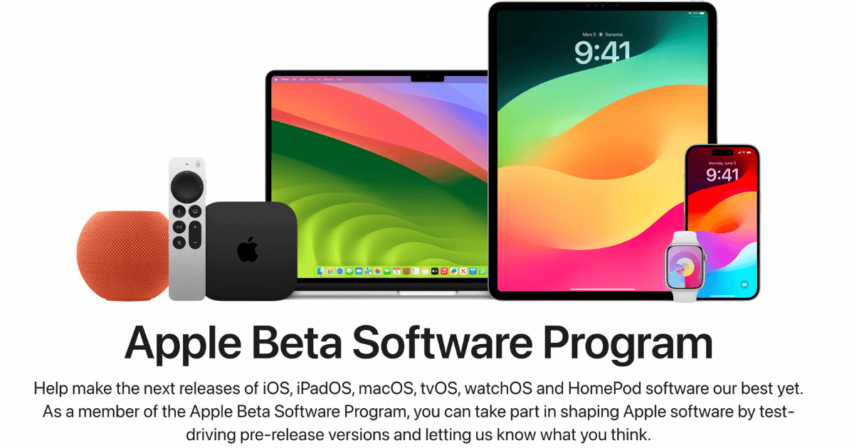 Register And Unregister in the Apple Beta Software Program