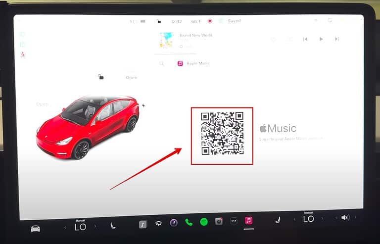 Scan the QR code for Apple Music