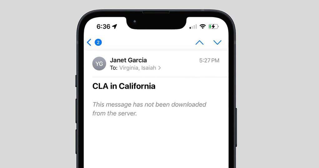 Fixed This Message Has Not Been Downloaded From the Server The Mac