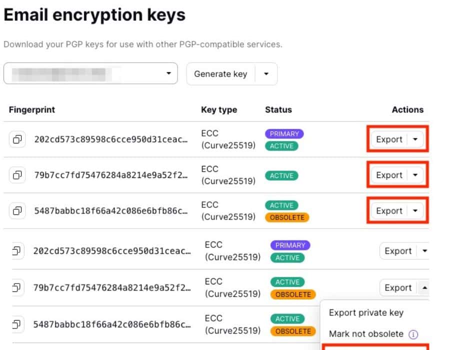 Different Encryption Keys Proton VPN