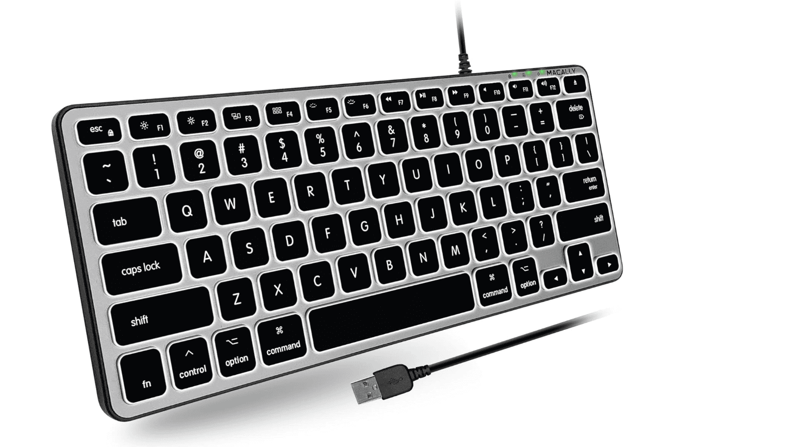 Backlit keyboard by Macally