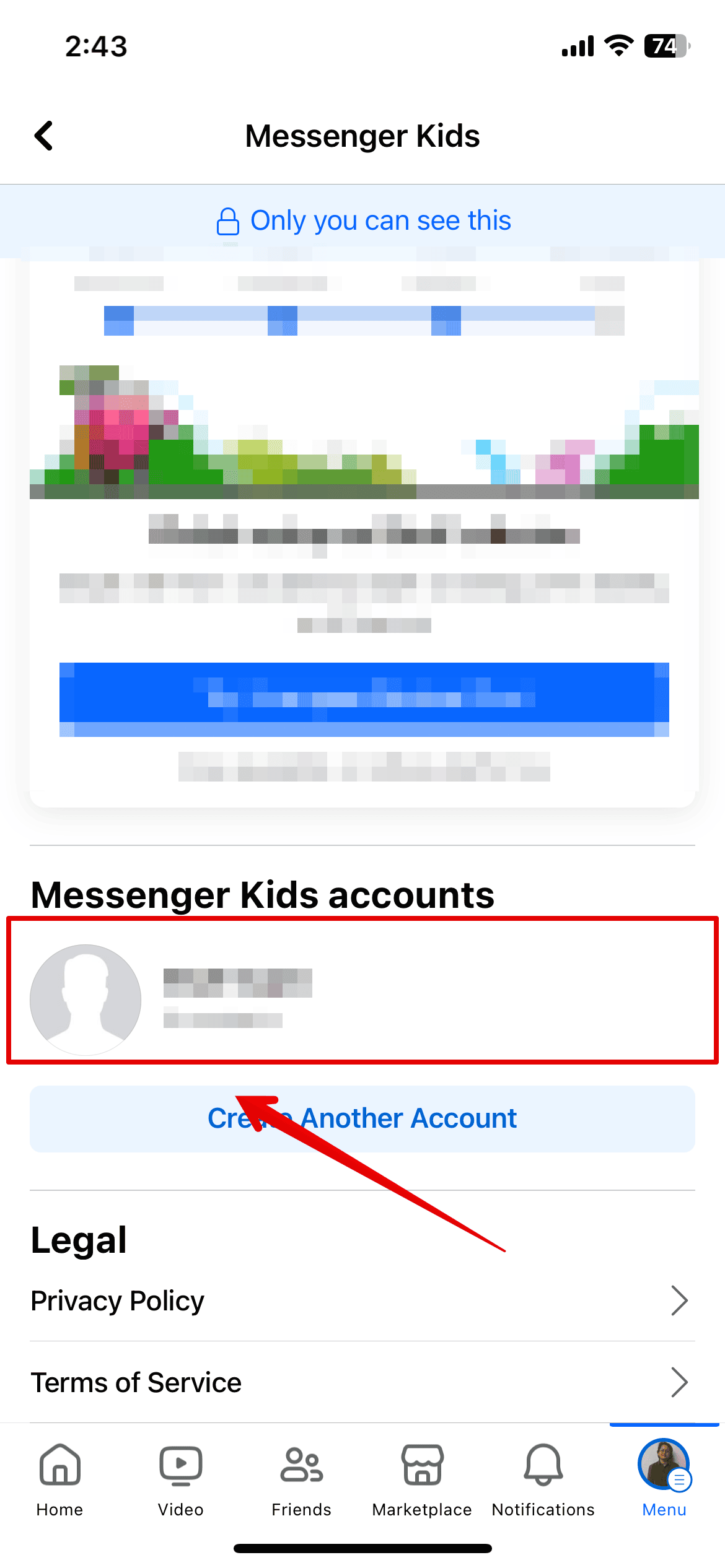 Open your Kids account