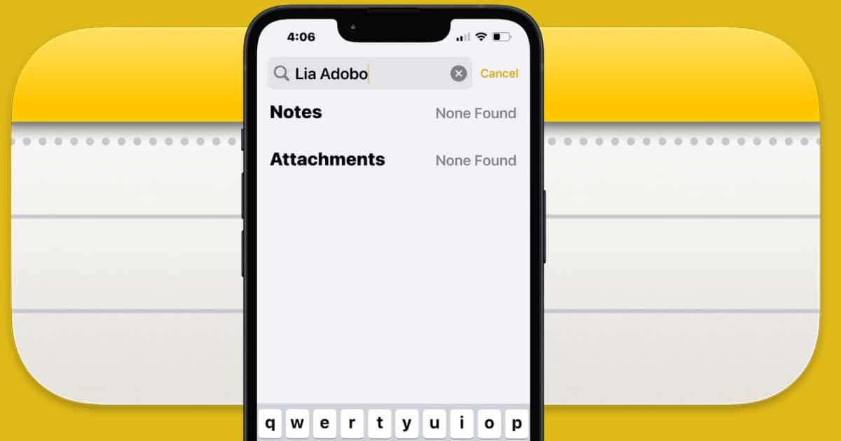 Text Search in the Notes App Doesn’t Work? Here’s How To Fix It