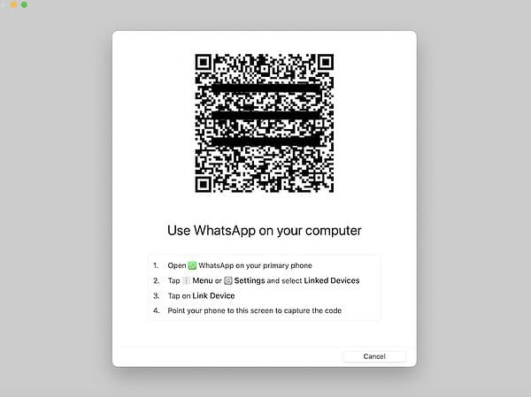 Scan WhatsApp QR Code