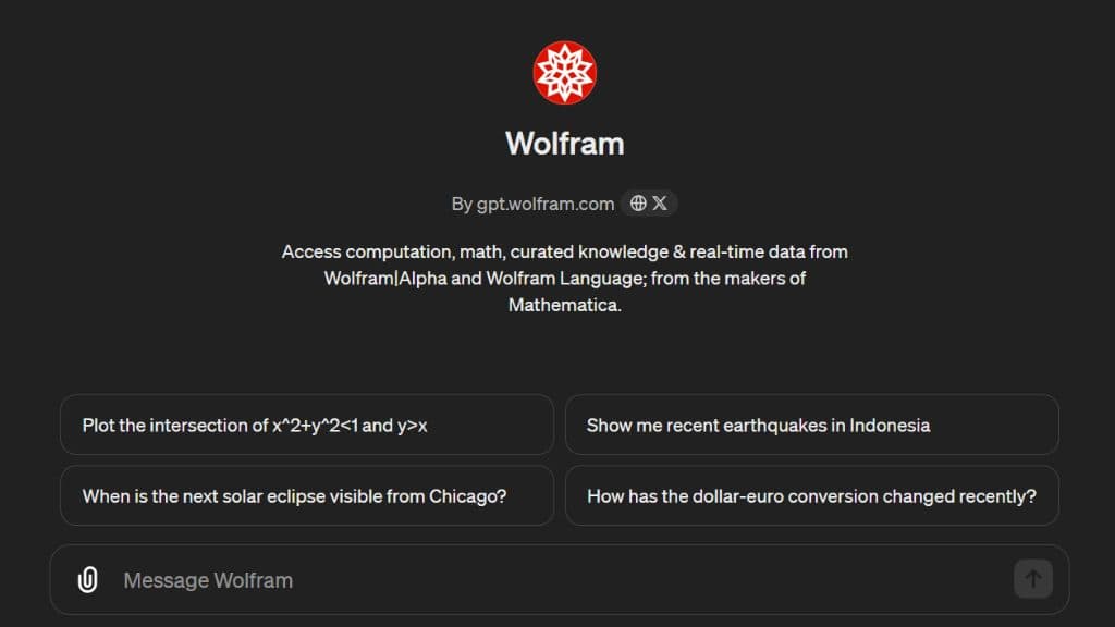 Wolfram Chatgpt Plugin