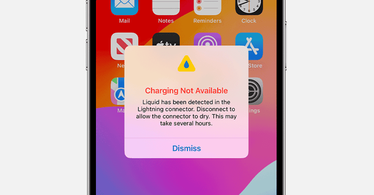 Picture of [Fix] iPhone Keeps Saying Water in Charging Port iOS 17/17.7 - The Mac ...