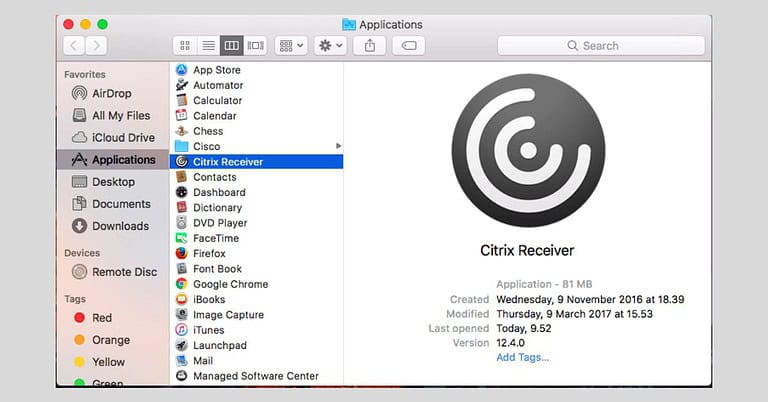 Here’s How to Completely Uninstall Citrix Receiver From Mac