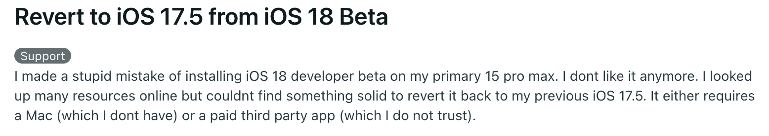 How to Safely Update to iOS 18 Developer Beta - The Mac Observer