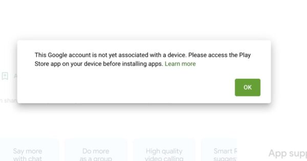 Fix “This Google Account Is Not Yet Associated With a Device” - The Mac ...