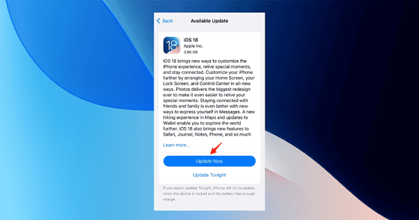How to Download & Install the iOS 18 Update