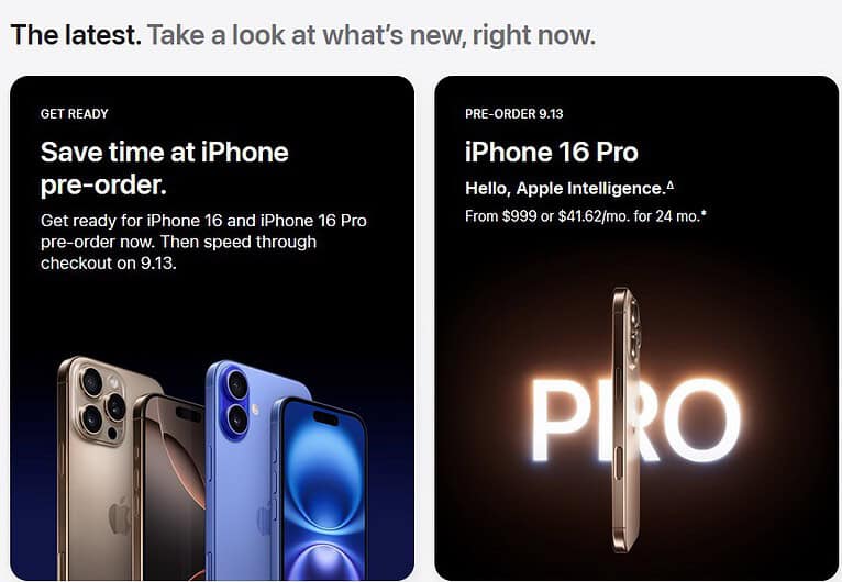 How To Pre-Order the New iPhone 16 with the Apple Store - The Mac Observer