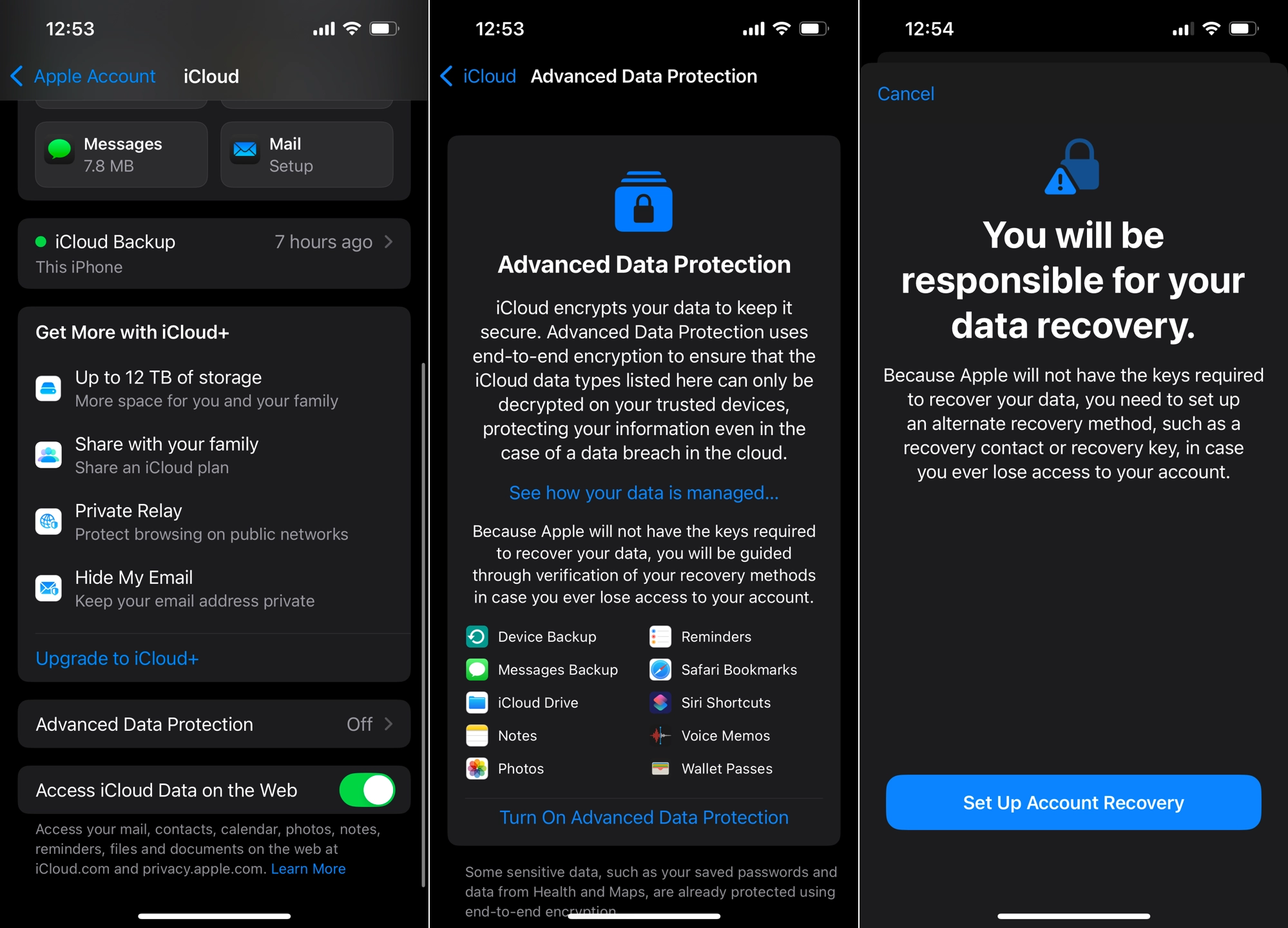 advanced data protection iphone