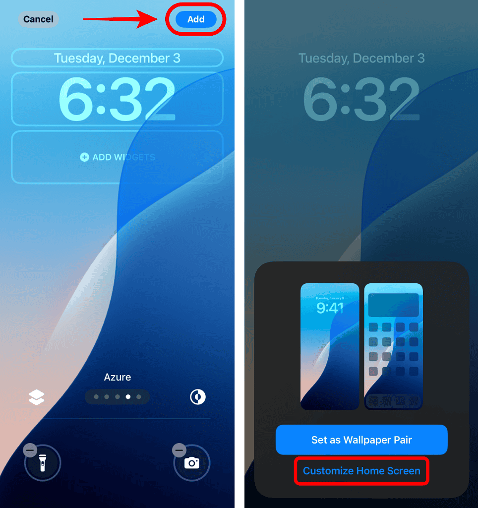 How to Set Different Lock Screen and Home Screen Wallpapers on iPhone ...