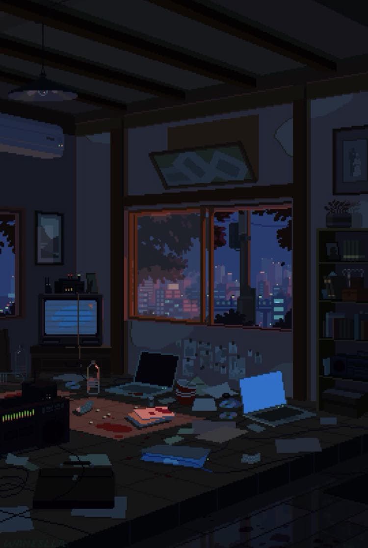 How to Get the Retro Pixel Art Wallpaper to your iPhone - The Mac Observer