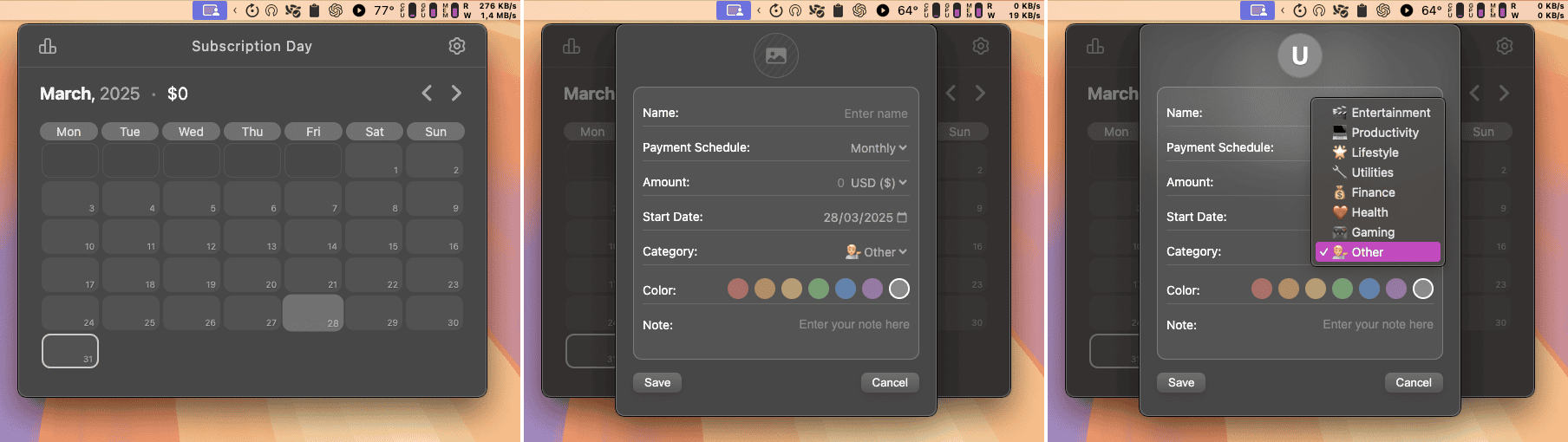 Monday App Finder: Track Subscriptions on the macOS Menu Bar with ...