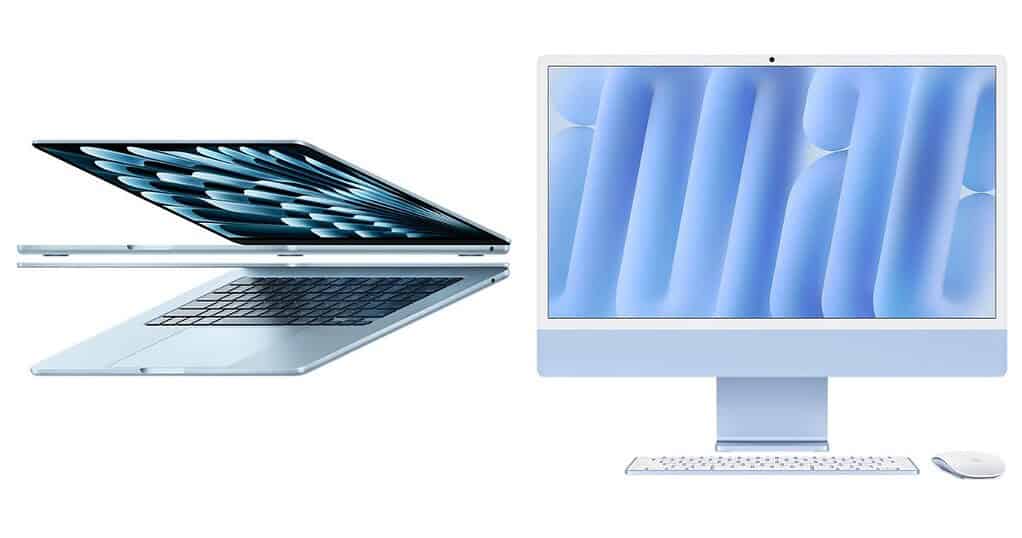 M4 MacBook Air and M4 iMac