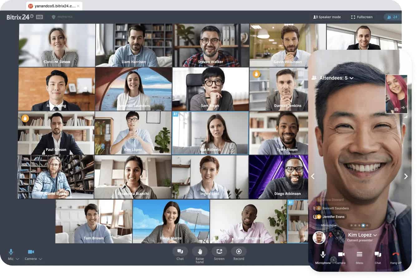 Bitrix24 video calls