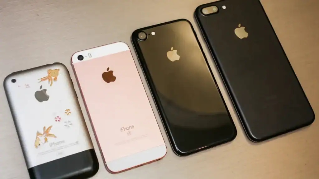 vintage iphones