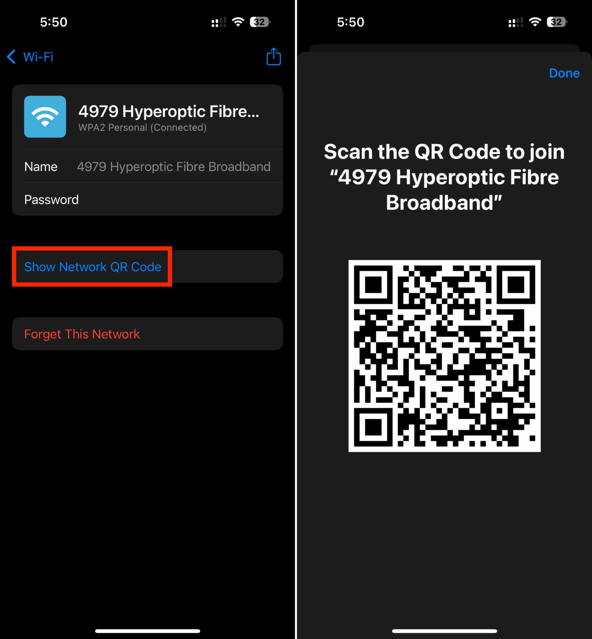 Ios Network Profile Qr Code How To Share Your WiFi Password on iPhone (2026)