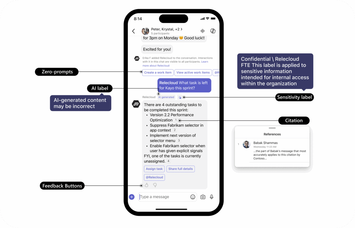 iPhone Users Can Now Chat With AI Agents in Microsoft Teams