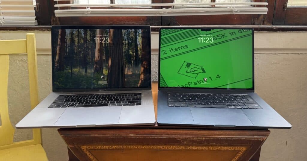 intel and m4 mac