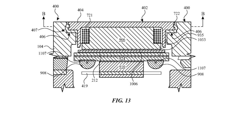 Image from Apple watch NFC patent