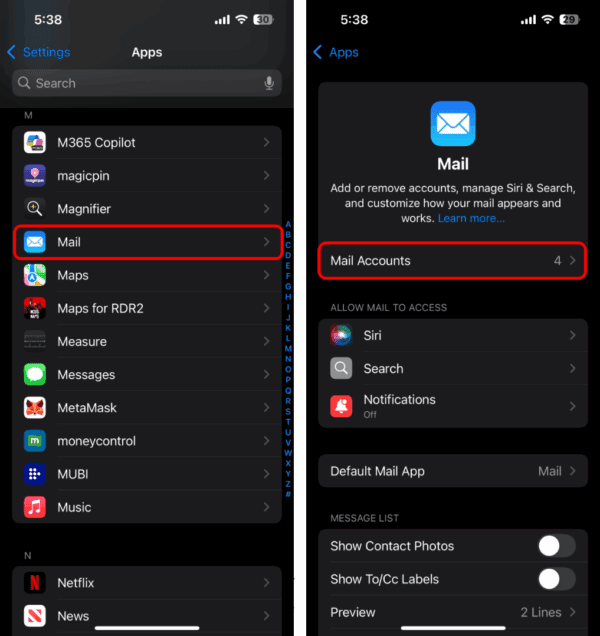 Mail App Not Working on iPhone in iOS 18.5? 9 Ways to Fix it