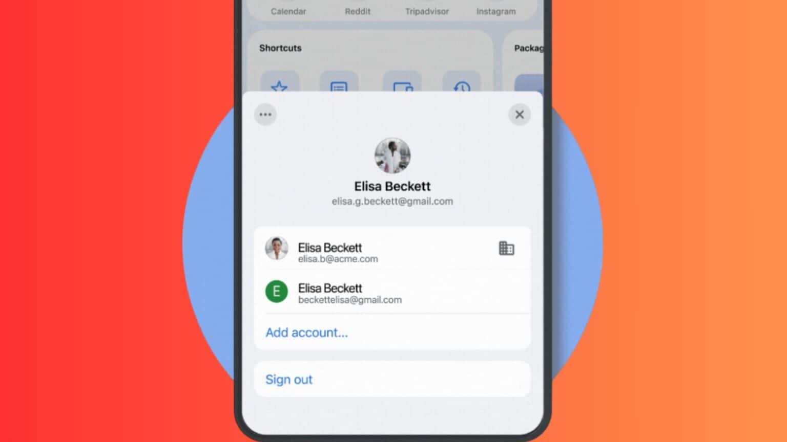 Chrome on iOS Now Lets You Switch Between Work and Personal Accounts