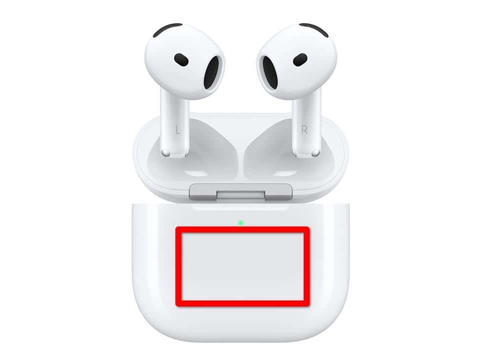 AirPods 4 capacitive sensor case
