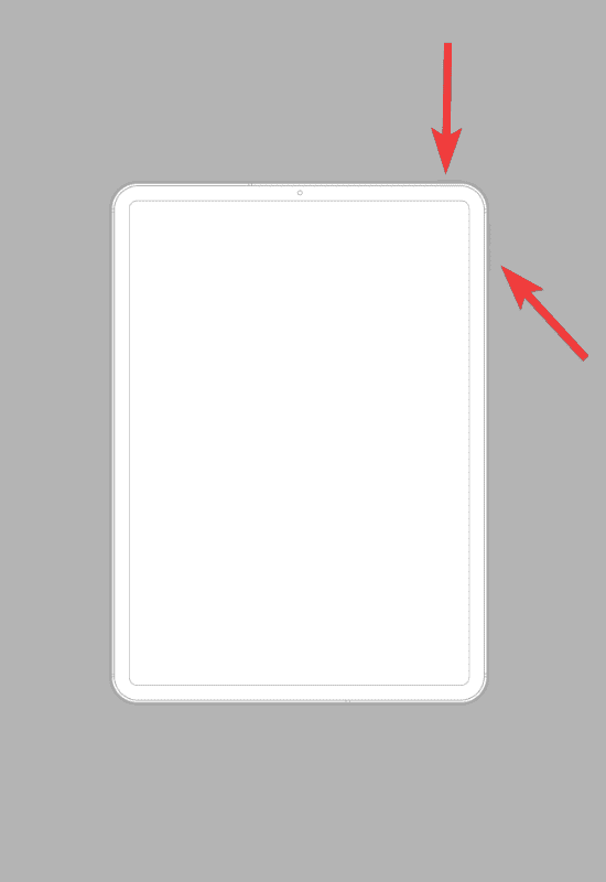 capture screenshots on iPad air without home button