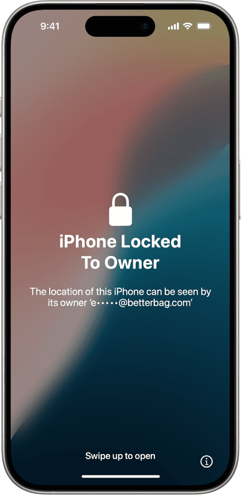 activation lock on iPhone