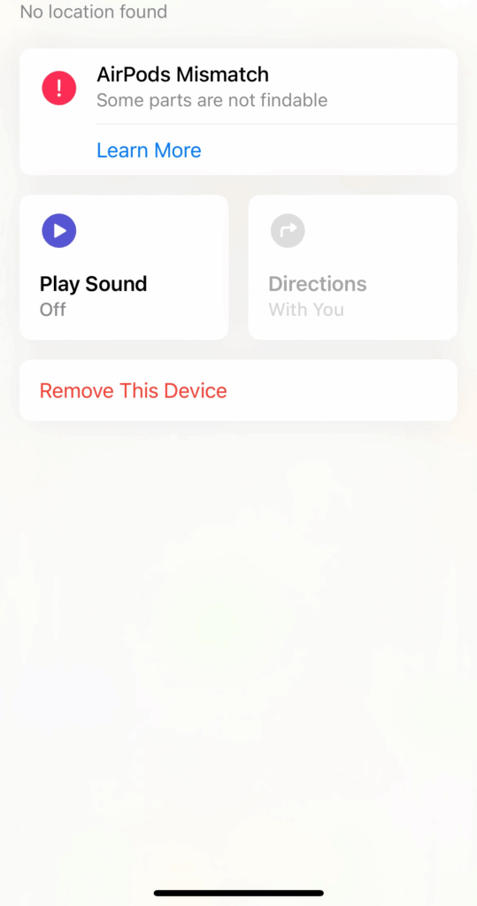 play sound AirPods