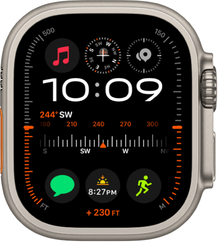 modular ultra apple watch face