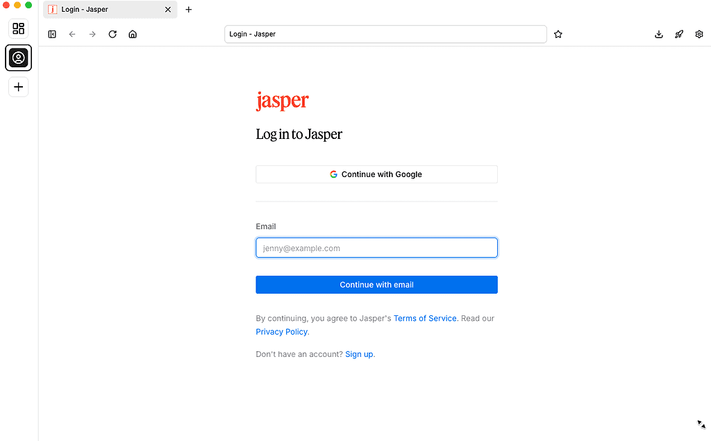 jasper ai on mac