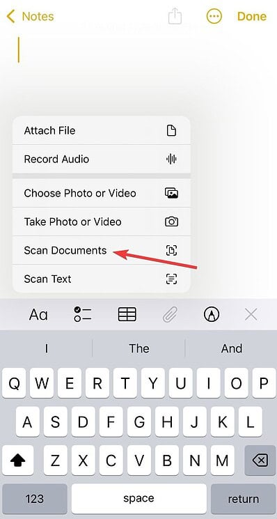 How to Scan a Document on iPhone 16