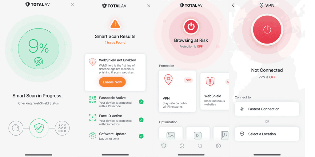 total av antispyware for iPhone