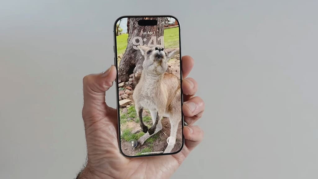 iOS 26 3D spatial scene