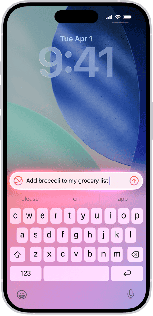 Apple Intelligence gebruiken met Siri