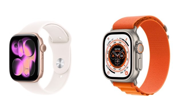 Apple Watch 11 vs Watch Ultra design