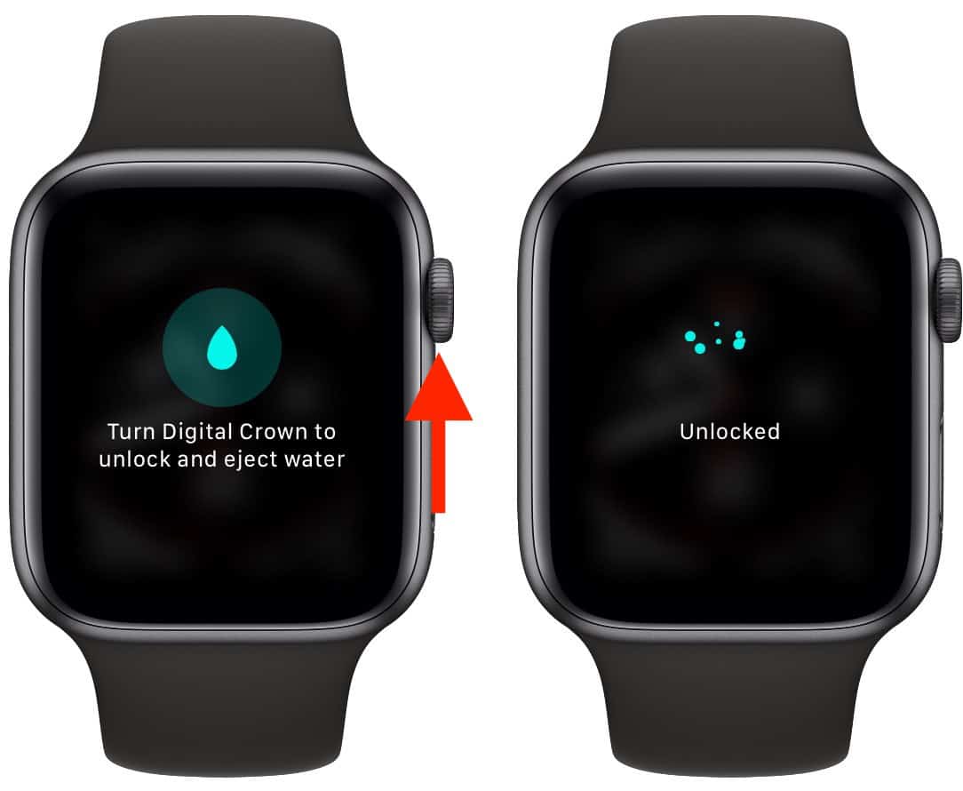 Digital Crown unlock apple watch