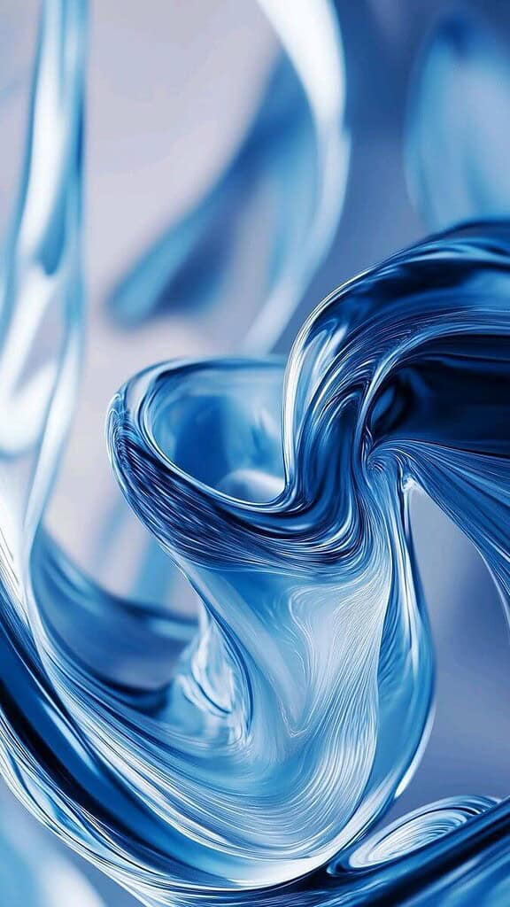 Flow with Liquid Glass