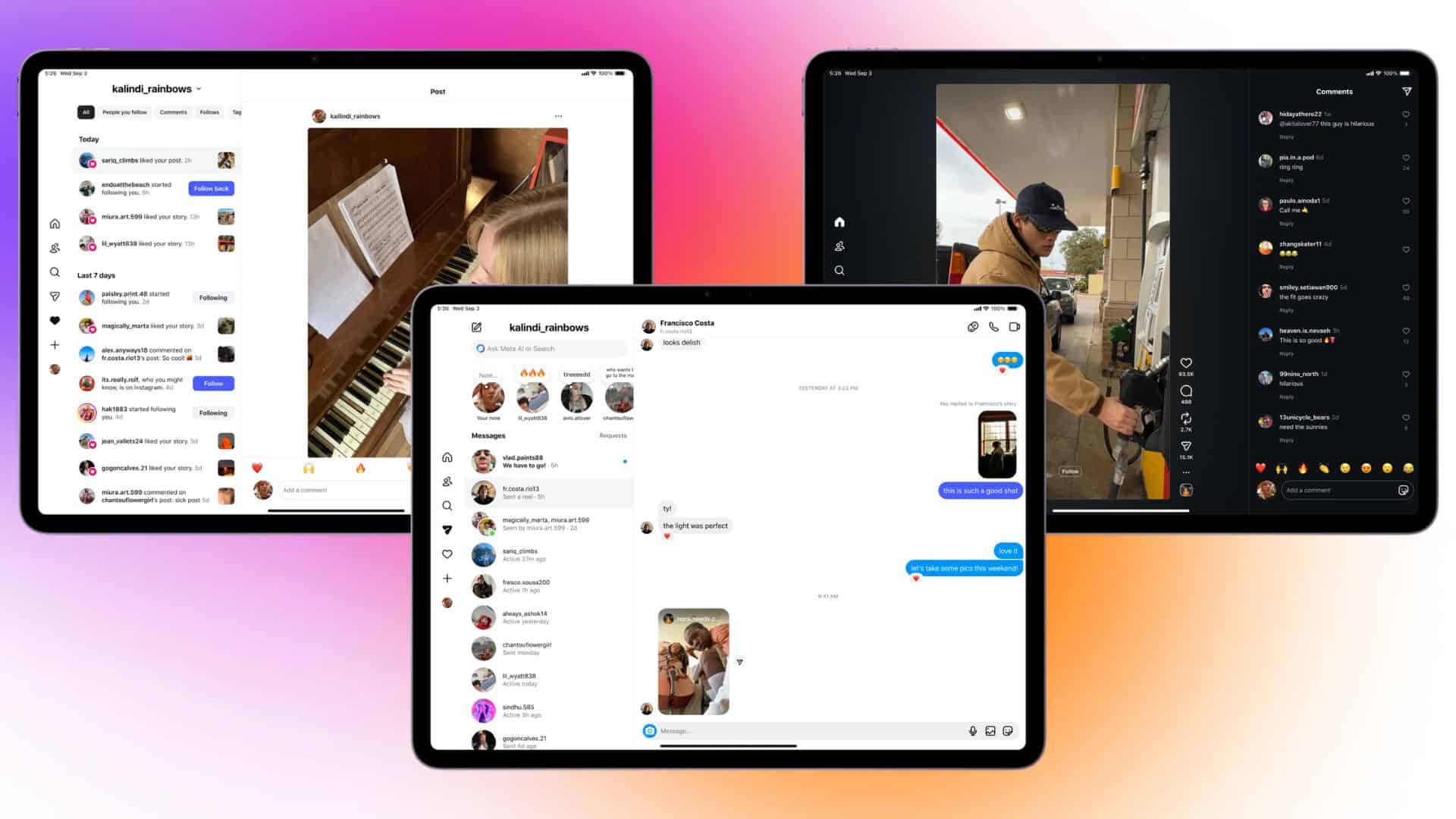 Instagram for iPad