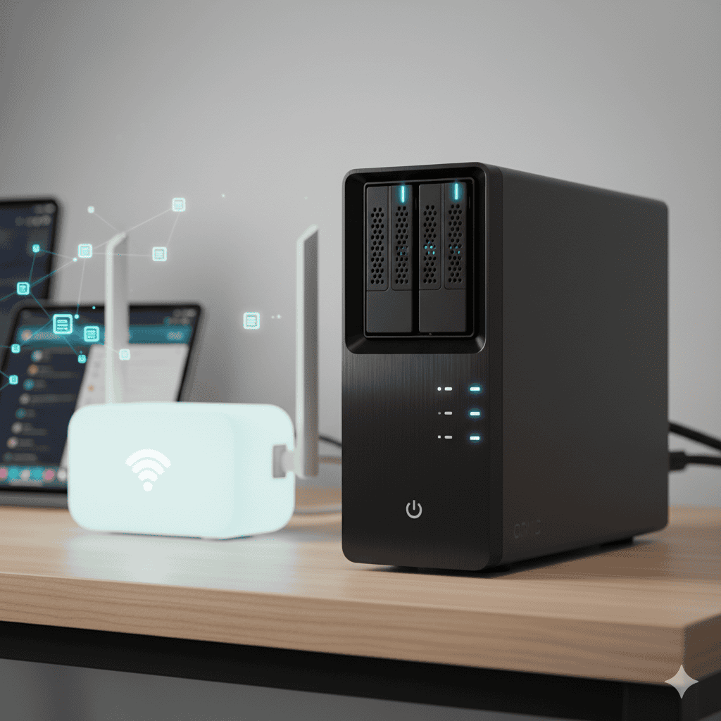 NAS expand iPhone storage