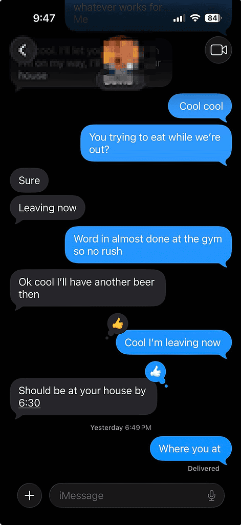 messages conversation