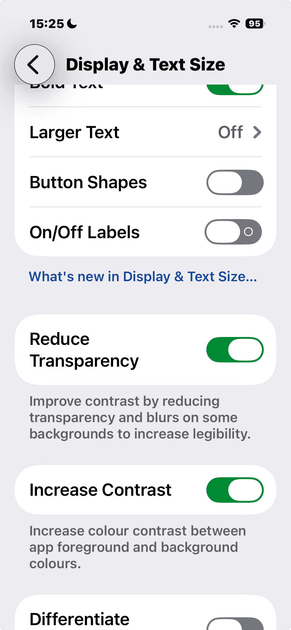 réduire la transparence