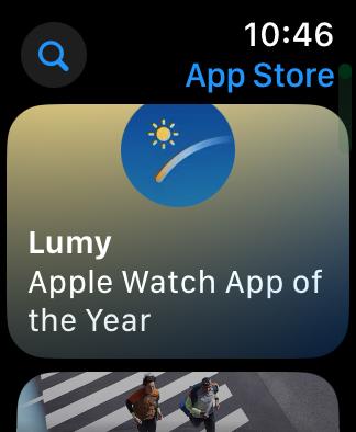 app store on apple watch